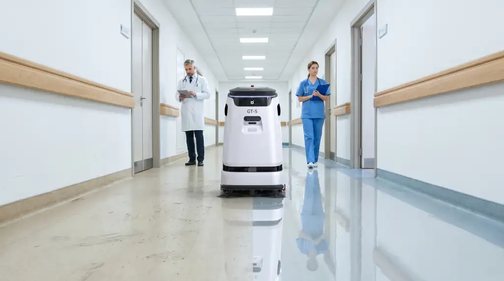 Робот GT-5 в медучреждении